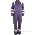 Overall with Reflective Workwear Twill Coverall